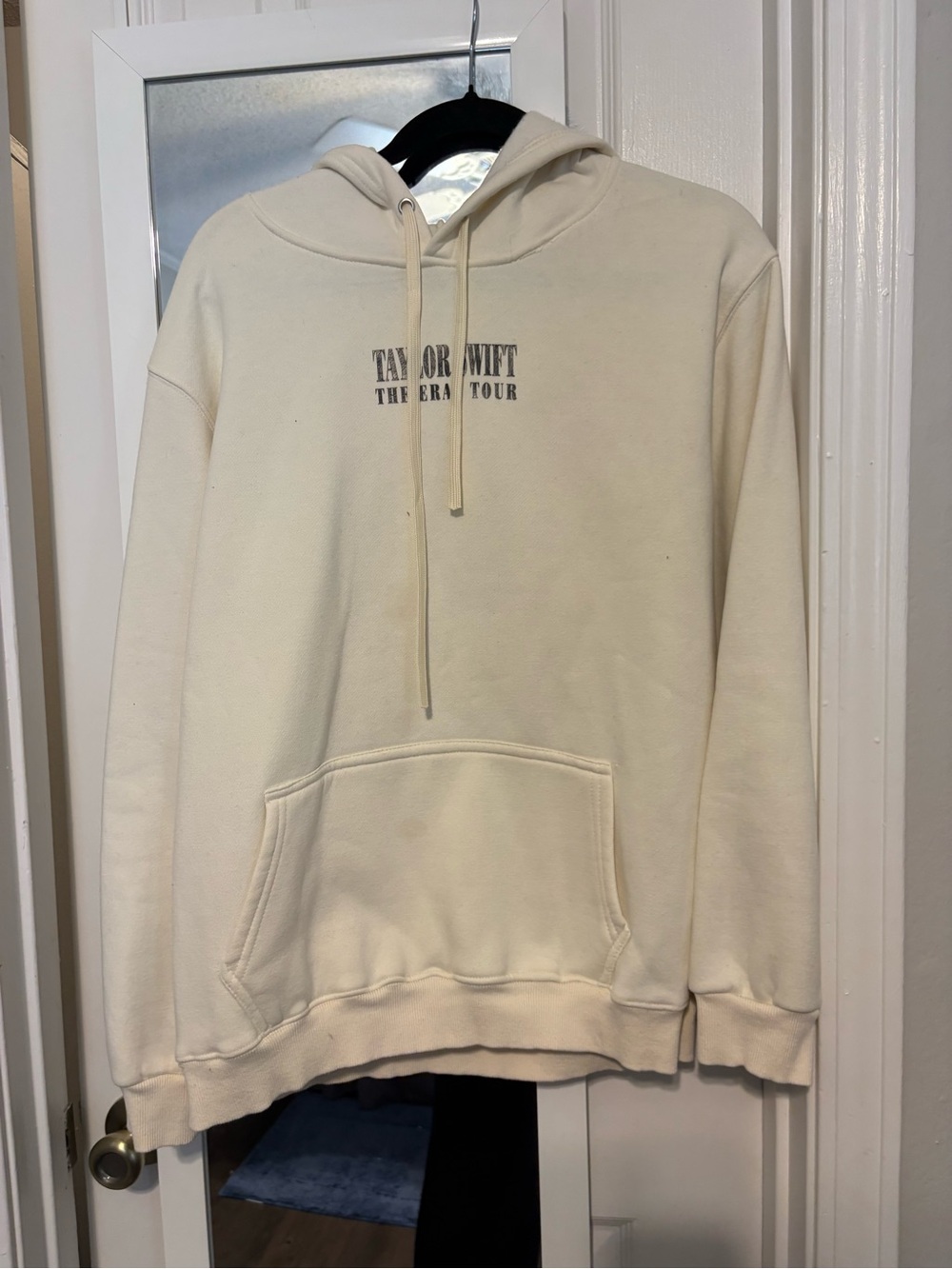 Taylor Swift Cream Off-White The Eras Tour Men's Hoodie